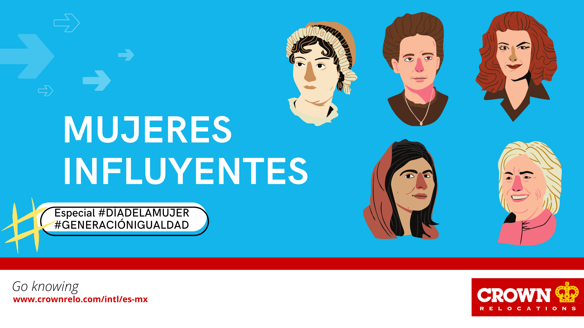 Mujeres Influyentes - Ayer, Hoy Y Siempre. | Crown Relocations